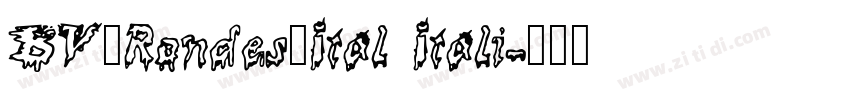 BV_Rondes_Ital Itali字体转换